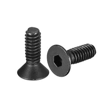 6-32 x 1/2" Flat Head Socket Cap Screws, Hex