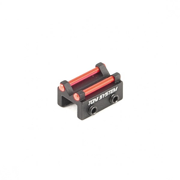 Fiber optic sight for shotgun, Rib under 6,2 mm