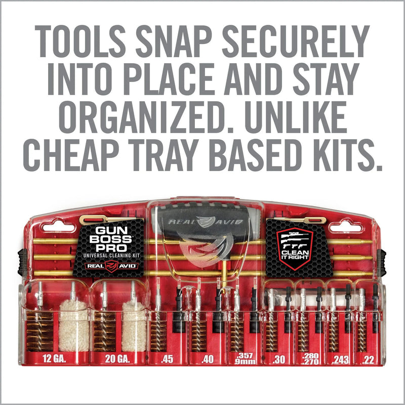 Real Avid Gun Boss® Pro - Universal Gun Cleaning Kit