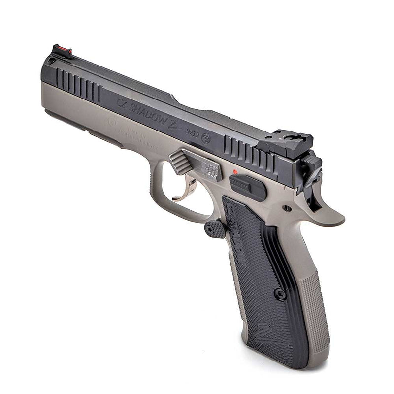 Slide Stop with Thumb Rest for CZ Shadow 2 - Grey