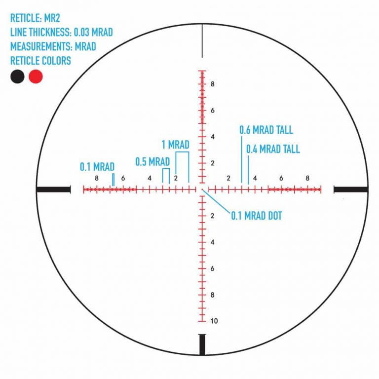 Sightmark Presidio 3-18x50 MR2 FFP