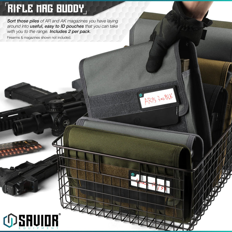 Savior Mag Buddy - Rifle Mag Pouch - 2 Pack