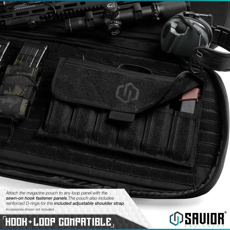 Savior Pistol Magazine Pouch with Sling - 6 Mag