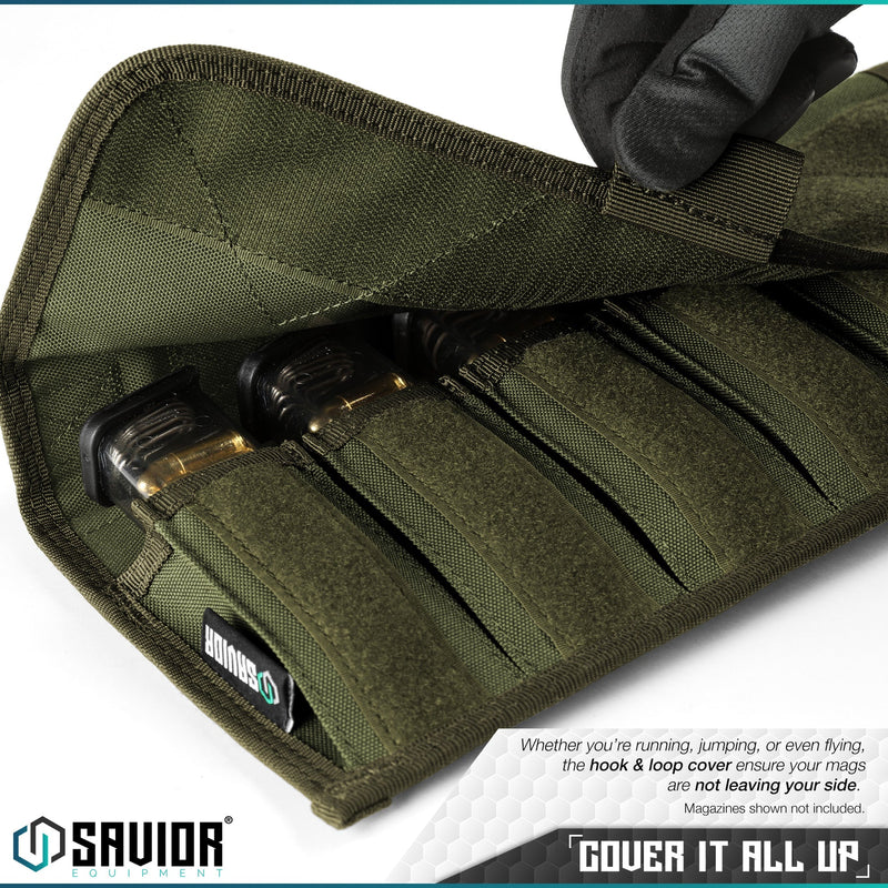 Savior Pistol Magazine Pouch with Sling - 6 Mag