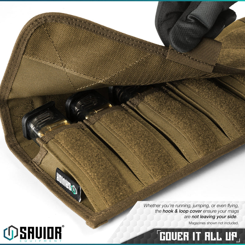 Savior Pistol Magazine Pouch with Sling - 6 Mag