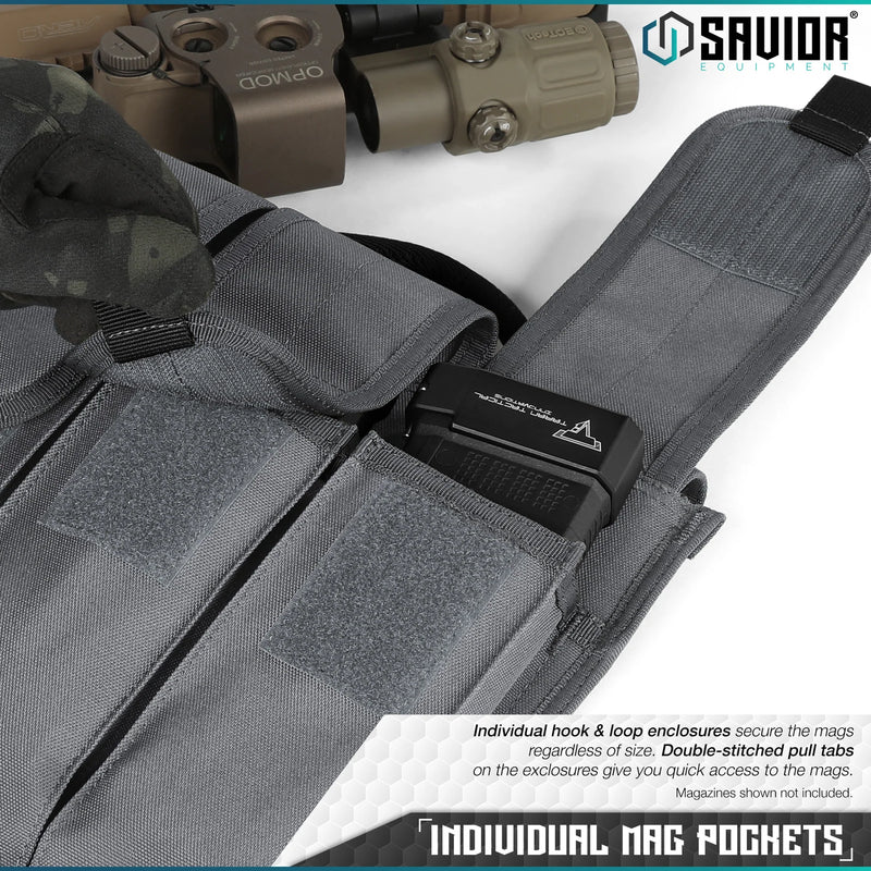 Savior Rifle Magazine Pouch - 6 Mag