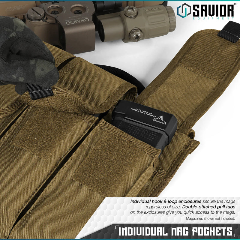 Savior Rifle Magazine Pouch - 6 Mag