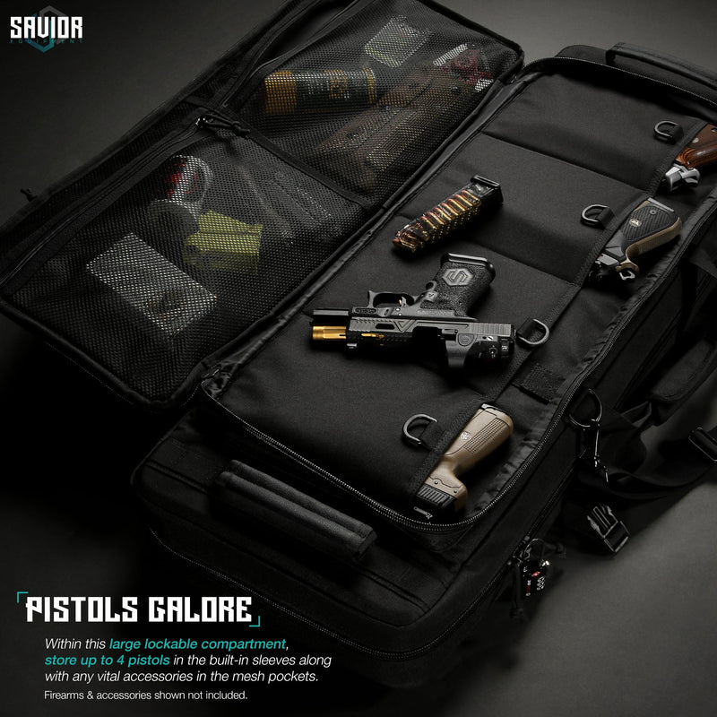 Savior Specialist Double Rifle Case - 36"/42"/46"