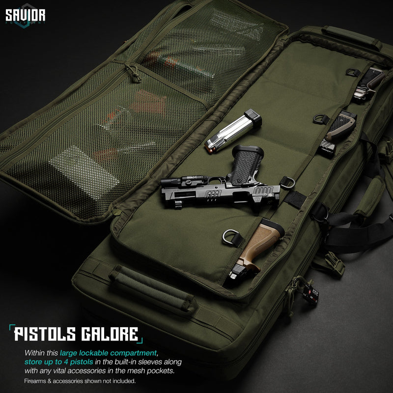 Savior Specialist Double Rifle Case - 36"/42"/46"