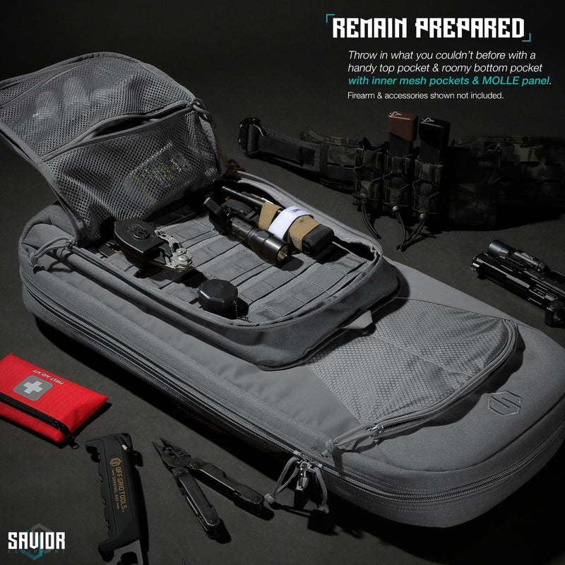 Savior Specialist Covert Single Rifle Case - 30"/34"/38"