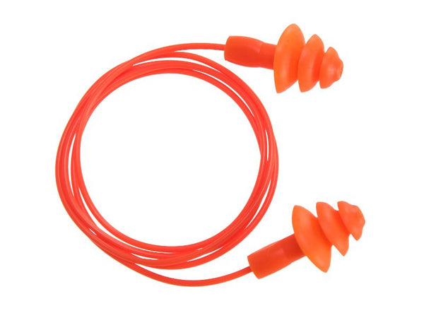 Reusable TPR earplugs with strap