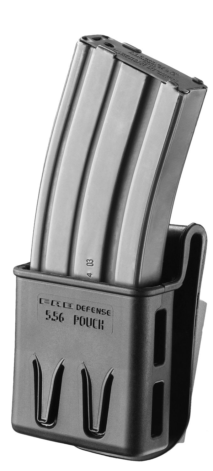 Polymer Magazine Pouch w/Belt Paddle for 5.56 Magazine