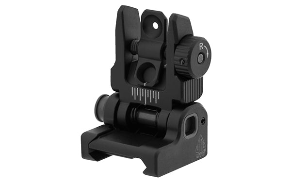 UTG® ACCU-SYNC® Spring-loaded Flip-up Rear Sight